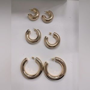 Gold Hoop Earrings